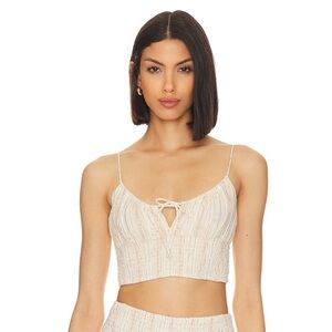 NWT L*Space Falling For You Camisole Crop Top Size Medium